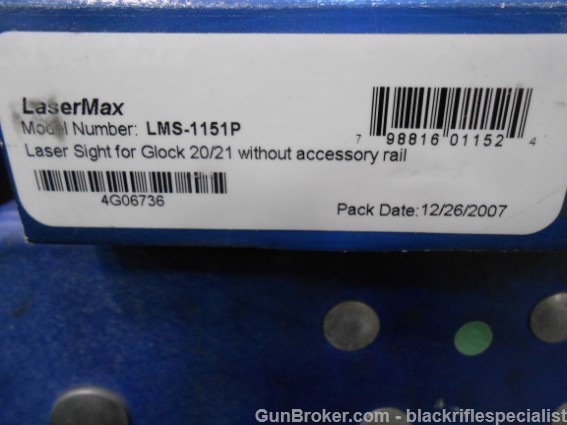 Lasermax Laser Sight LMS-1151P-img-4