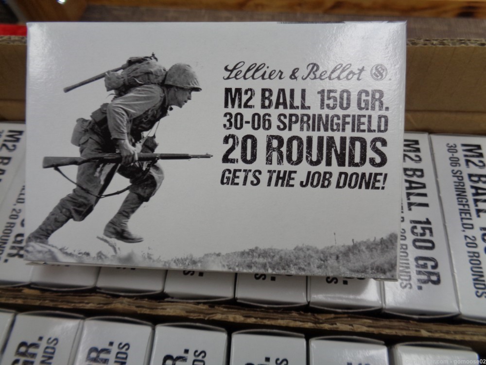 400rds S&B 30-06 Springfield M2 Ball Ammo Ammunition M1 Garand CASE I TRADE-img-1