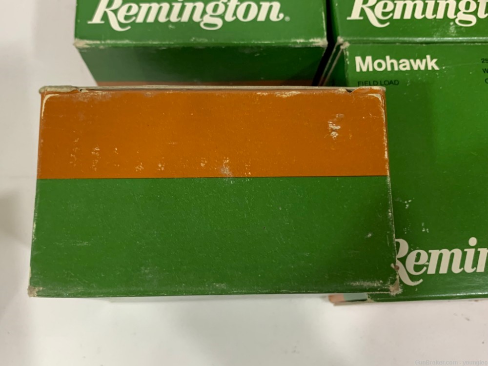 NOS 4 Boxes Vintage Remington Mohawk Field Load 12 Gauge 8 Shot  2.75"    -img-5