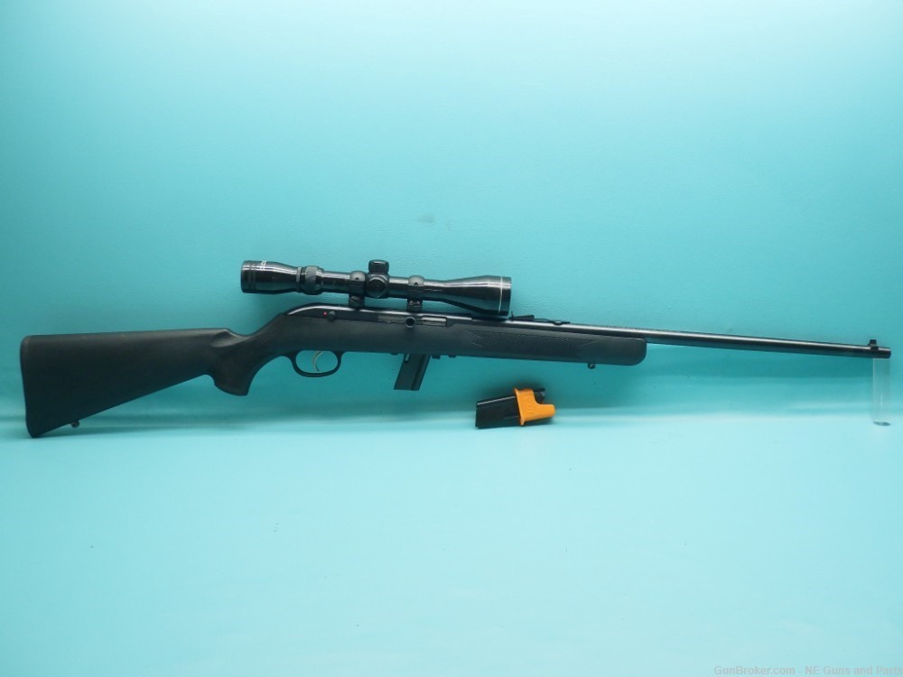Savage Model 64F .22LR 21"bbl Rifle W/Scope & 2 Mags-img-0