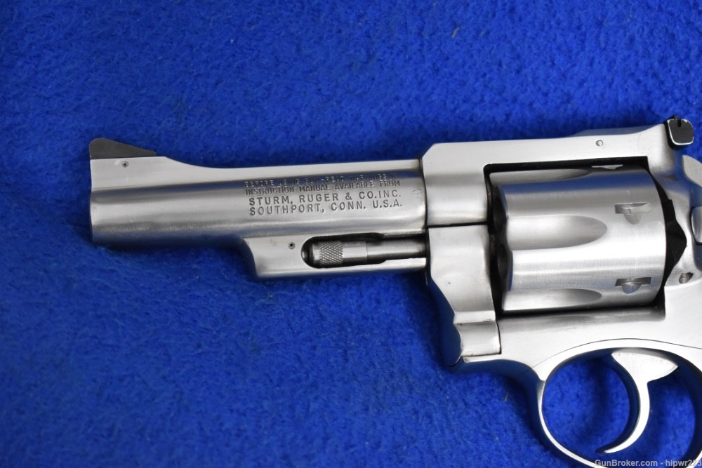Ruger Security Six .357 Magnum 4 inch stainless steel revolver. -img-10