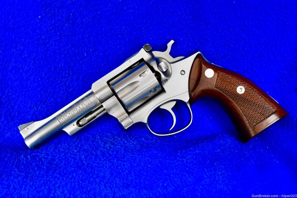 Ruger Security Six .357 Magnum 4 inch stainless steel revolver. -img-1