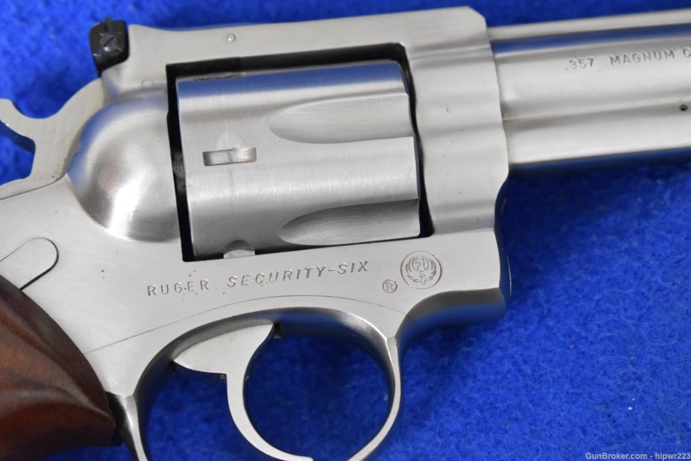 Ruger Security Six .357 Magnum 4 inch stainless steel revolver. -img-15