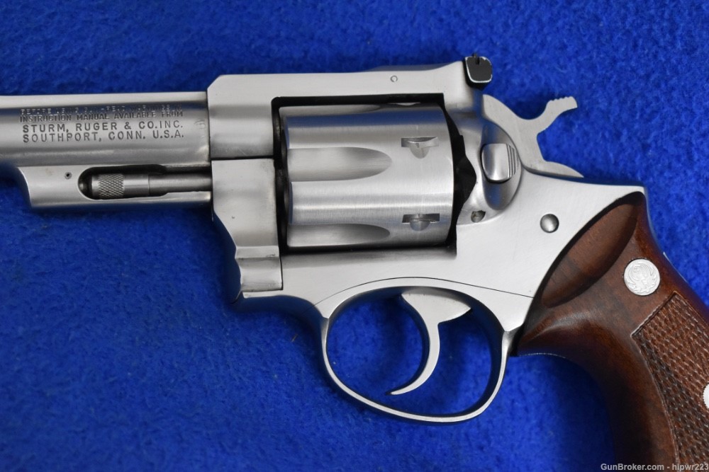 Ruger Security Six .357 Magnum 4 inch stainless steel revolver. -img-9