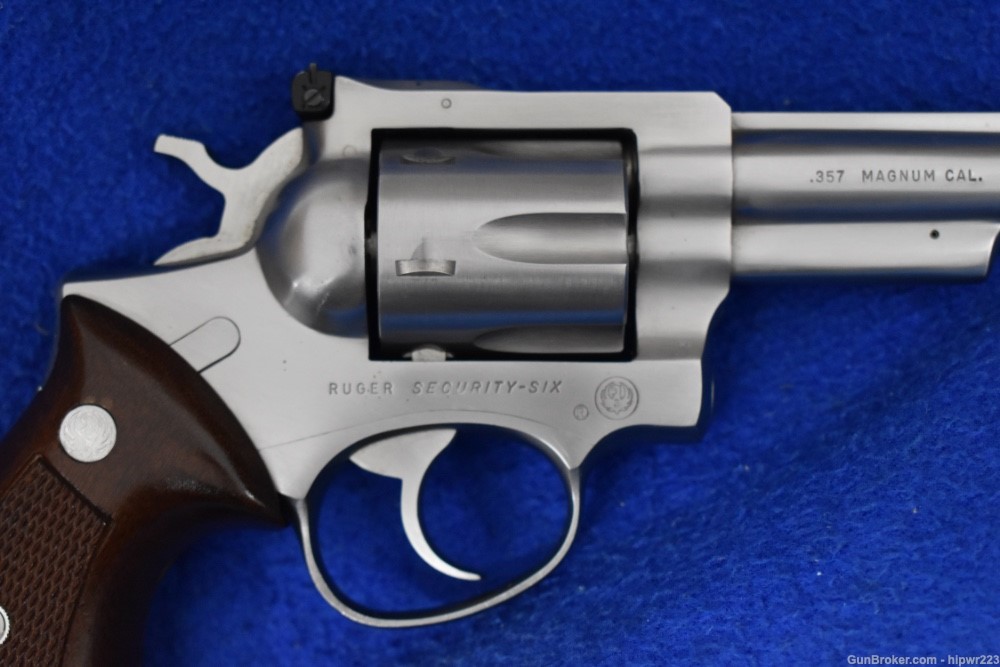 Ruger Security Six .357 Magnum 4 inch stainless steel revolver. -img-6