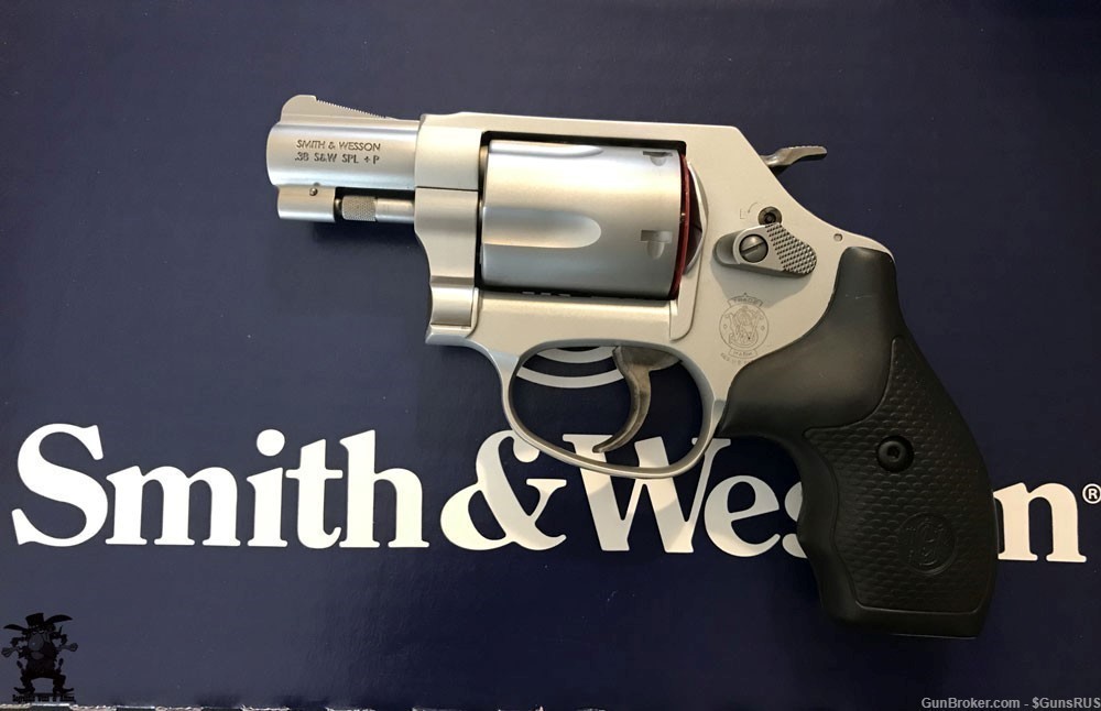 S&W M637-2 2" Snub Nose 5 RD Stainless 38+P Special Revolver 637 NEW IN BOX-img-1