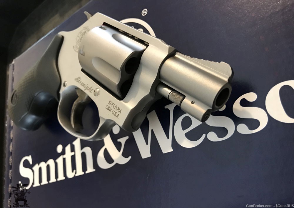 S&W M637-2 2" Snub Nose 5 RD Stainless 38+P Special Revolver 637 NEW IN BOX-img-2