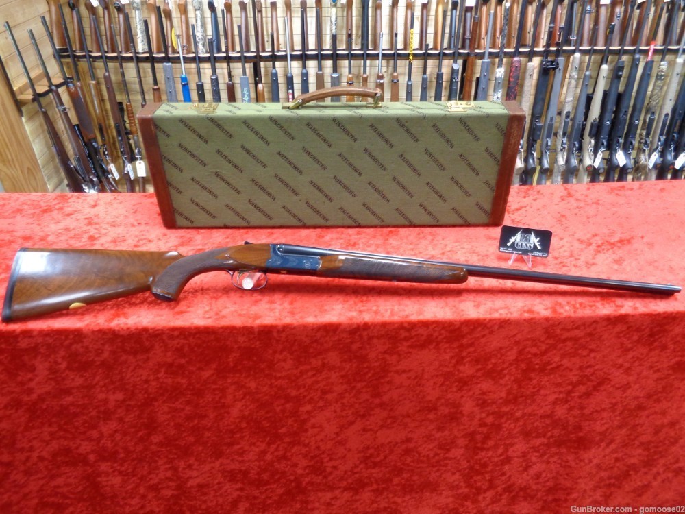 RARE Winchester Model 23 Classic SxS 410 Gauge Double Barrel Case WE TRADE!-img-0