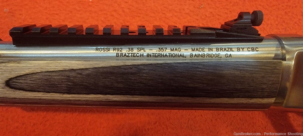 Rossi M92 Large Loop Carbine 357 MAG 20" Stainless Steel Barrel-img-7