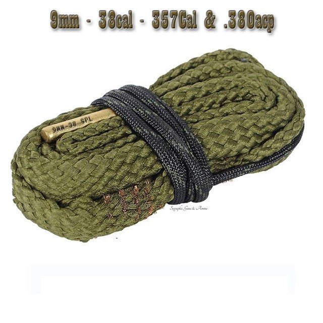 BORE SNAKE ROPE 9mm/.38spl/.357 Mag/.380acp - Bore Cleaning  *$4 ShIpPiNg*-img-0