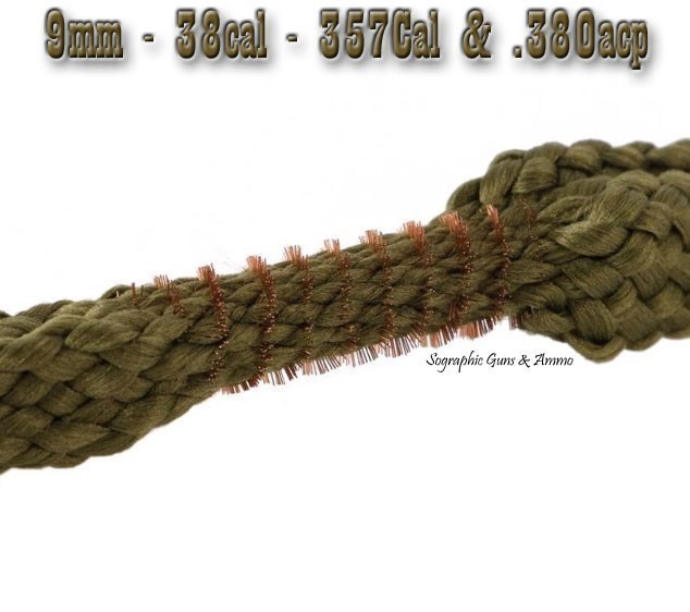 BORE SNAKE ROPE 9mm/.38spl/.357 Mag/.380acp - Bore Cleaning  *$4 ShIpPiNg*-img-2