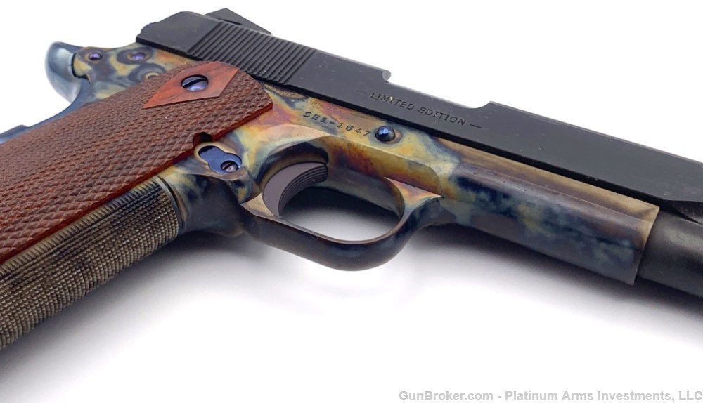 Colt Custom Limited Edition Color Case Hardened 1911 70 series 1 of 1. -img-0