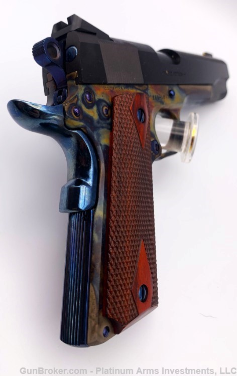 Colt Custom Limited Edition Color Case Hardened 1911 70 series 1 of 1. -img-9