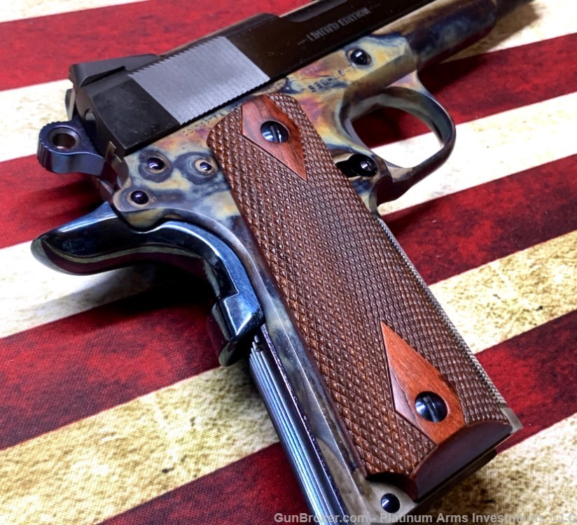 Colt Custom Limited Edition Color Case Hardened 1911 70 series 1 of 1. -img-4
