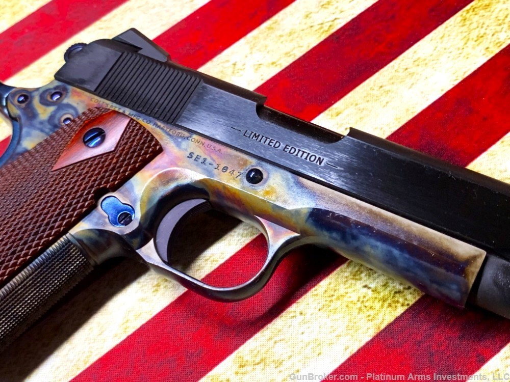 Colt Custom Limited Edition Color Case Hardened 1911 70 series 1 of 1. -img-6