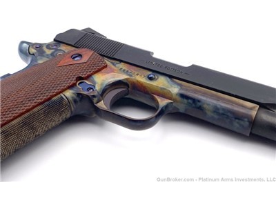 Colt Custom Limited Edition Color Case Hardened 1911 70 series 1 of 1. 