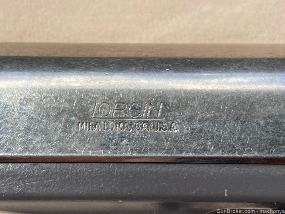 Lorcin L9 9 mmNickel Finish Semi Auto Single Action Pistol No Magazine-img-15
