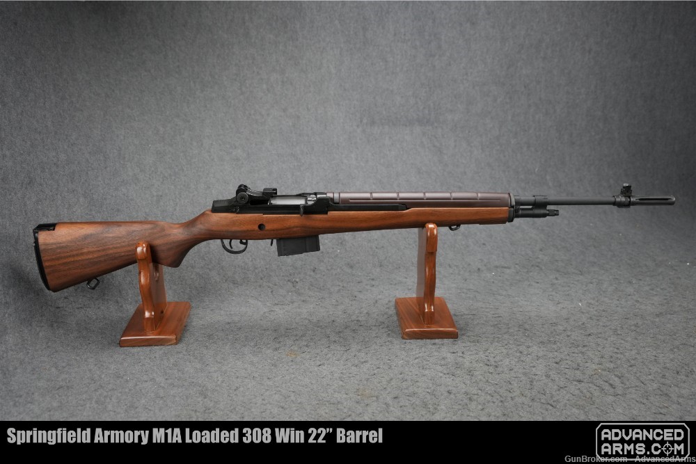 Springfield Armory M1A Loaded 308 Win 22” Barrel-img-0