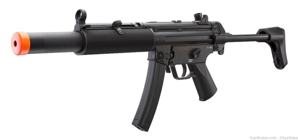 Umarex HK MP5 SD6 6mm Caliber BB Semi-Auto Airsoft SMG, 340FPS - 2275053-img-0