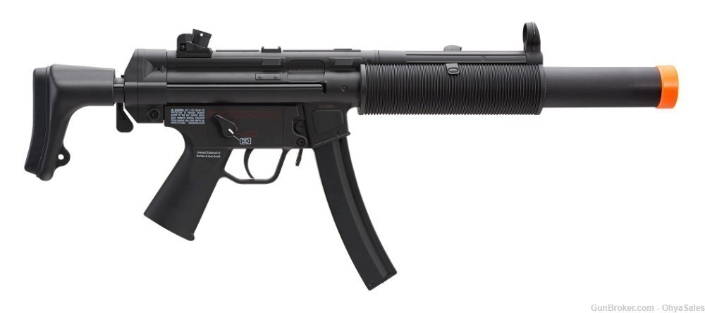 Umarex HK MP5 SD6 6mm Caliber BB Semi-Auto Airsoft SMG, 340FPS - 2275053-img-3