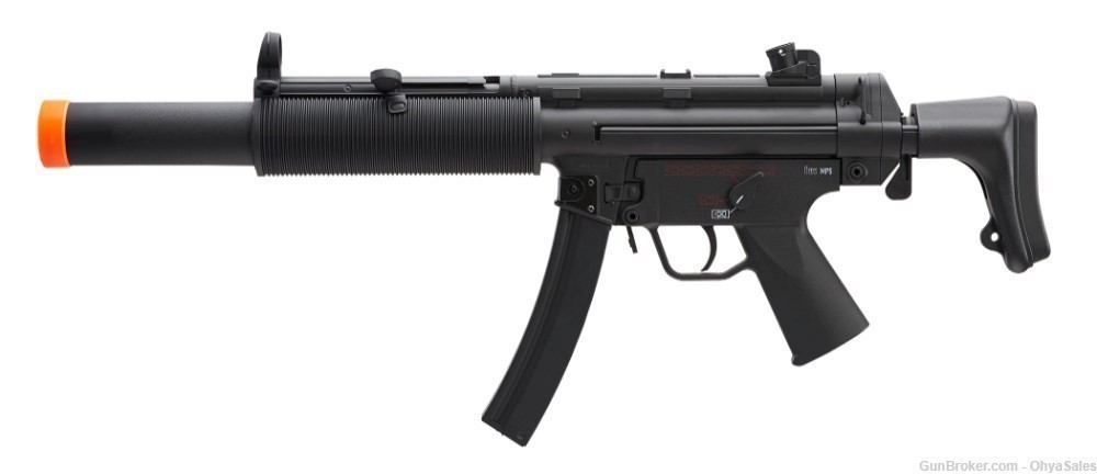 Umarex HK MP5 SD6 6mm Caliber BB Semi-Auto Airsoft SMG, 340FPS - 2275053-img-1