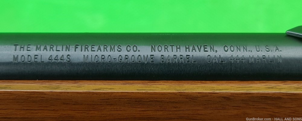 Marlin 444S in 444 BORN 1979 JM Stamped 22" Micro-groove barrel Pre-safety -img-34