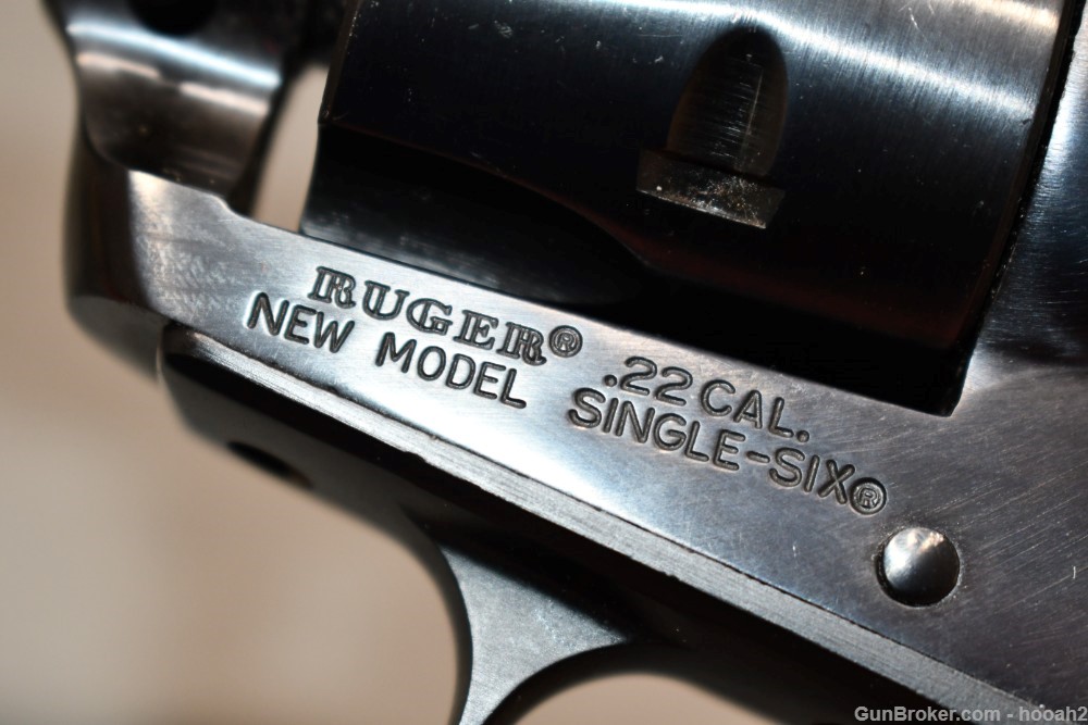 Ruger New Model Super Single Six Convertible Revolver 9 1/2" 22 LR Mag 1976-img-36