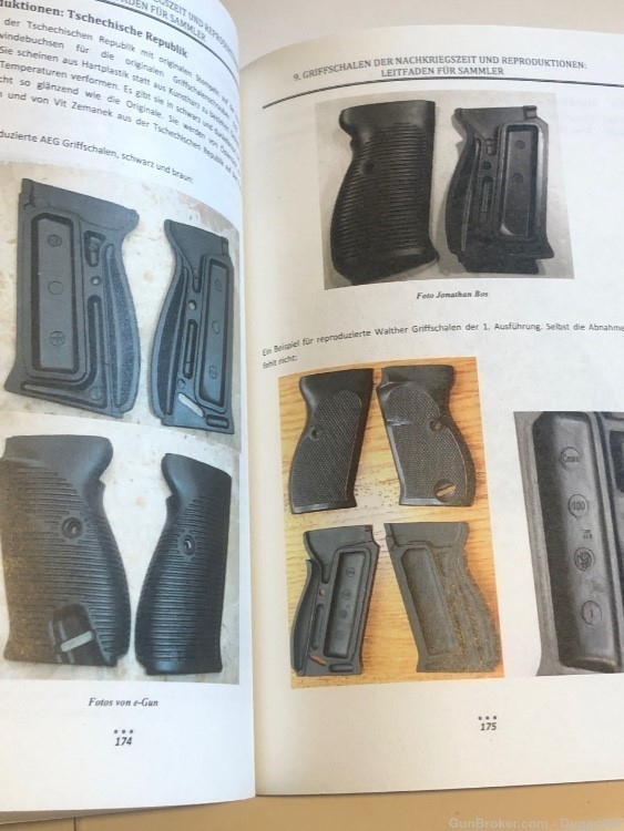 P38 magazine and grip reference book written in all German -img-7