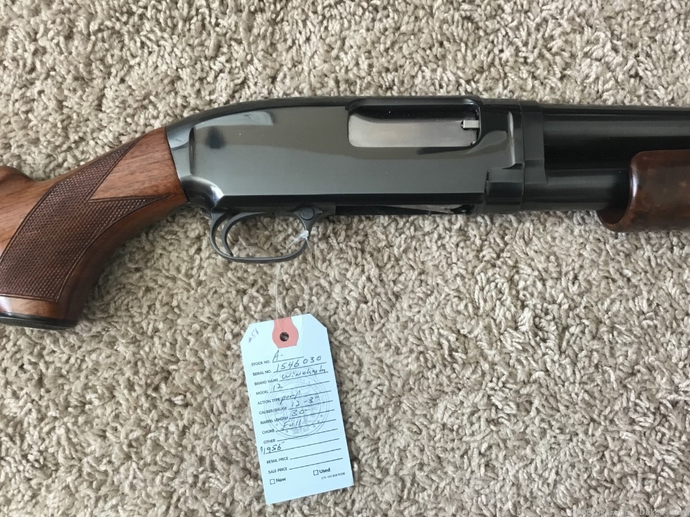 Winchester Model 12, 3” 12 ga. 30” Full choke EXCELLENT -img-2