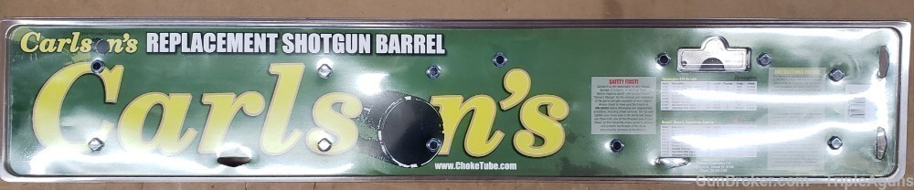 Carlson's Remington 870 barrel 12g 18 1/2in cylinder choke 87004-img-1