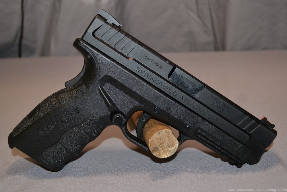 Springfield XD-9 with box, manual, and Tagua holster-img-0
