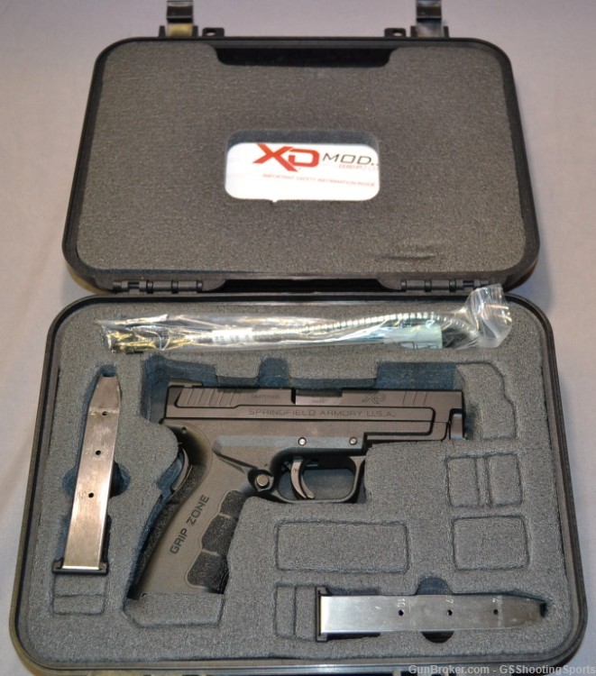 Springfield XD-9 with box, manual, and Tagua holster-img-2