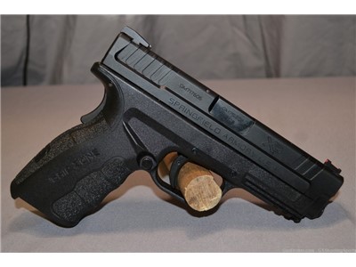 Springfield XD-9 with box, manual, and Tagua holster