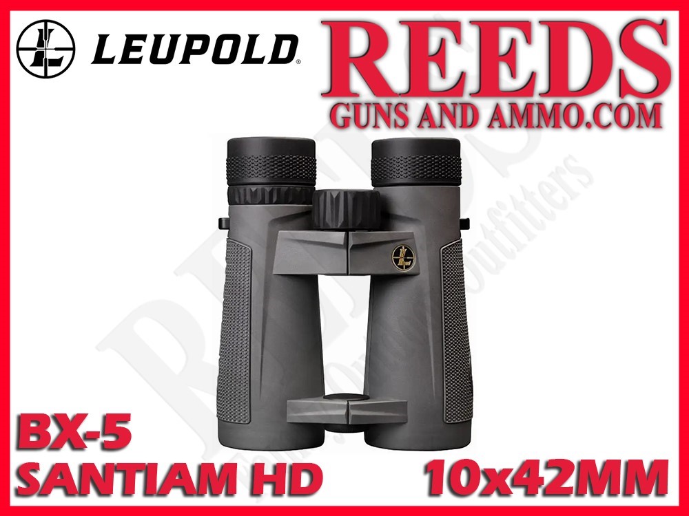 Leupold BX-5 Santiam HD 10x42mm Binoculars Shadow Gray 174483-img-0