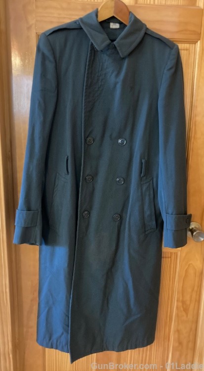 Vtg Men's Overcoat 36XL with removalable Wool Cabadine Full Length Liner-img-8