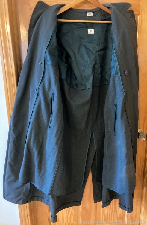 Vtg Men's Overcoat 36XL with removalable Wool Cabadine Full Length Liner-img-15