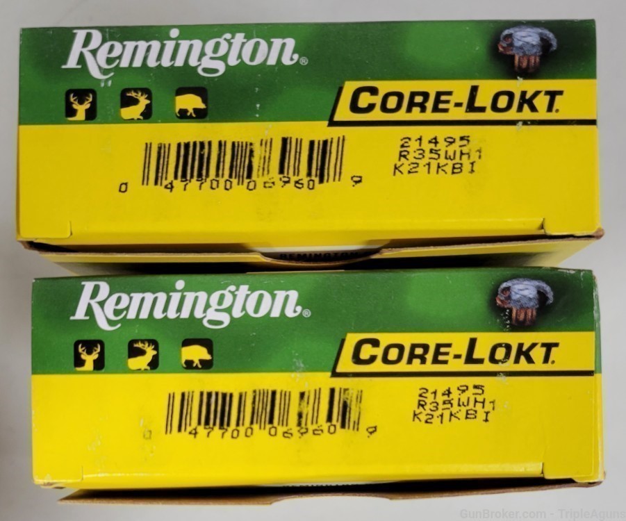 Remington 35 Whelen 200gr core-lokt psp lot of 40rds 21495-img-2