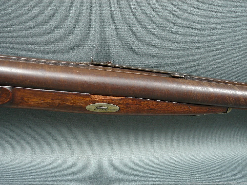 Belgian Custom Dbl Brl 45cal & 20ga Side x Side Black Powder Rifle/Shotgun-img-6
