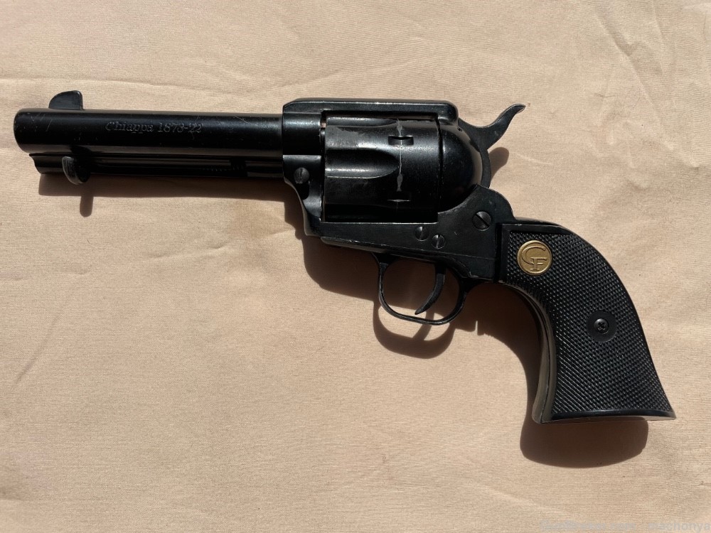 Chiappa 1873 SAA 22 Single Action Revolver 22 LR with Box No Cylinder Rod-img-12