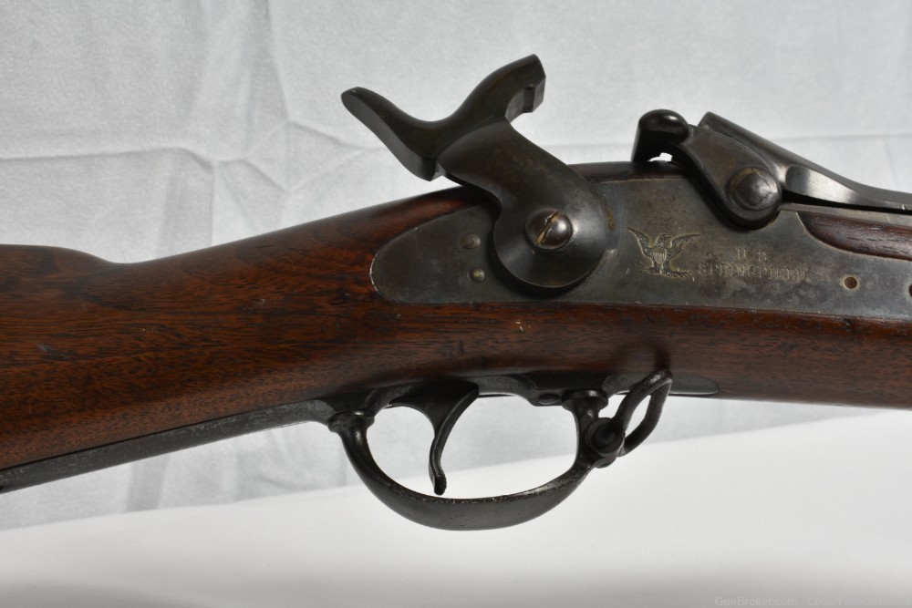 Springfield 1884 Trapdoor .45-70 Single shot rifle-img-7
