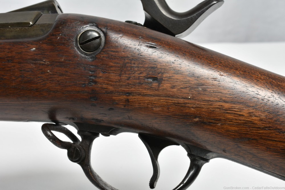Springfield 1884 Trapdoor .45-70 Single shot rifle-img-16
