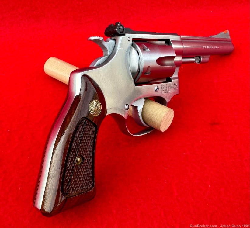 S&W Model 651-1 22 MRF Double Action 4" .22 WMR Revolver UNFIRED w/BOX 1993-img-5