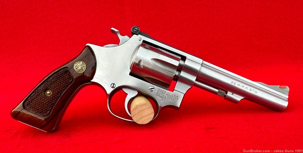 S&W Model 651-1 22 MRF Double Action 4" .22 WMR Revolver UNFIRED w/BOX 1993-img-4