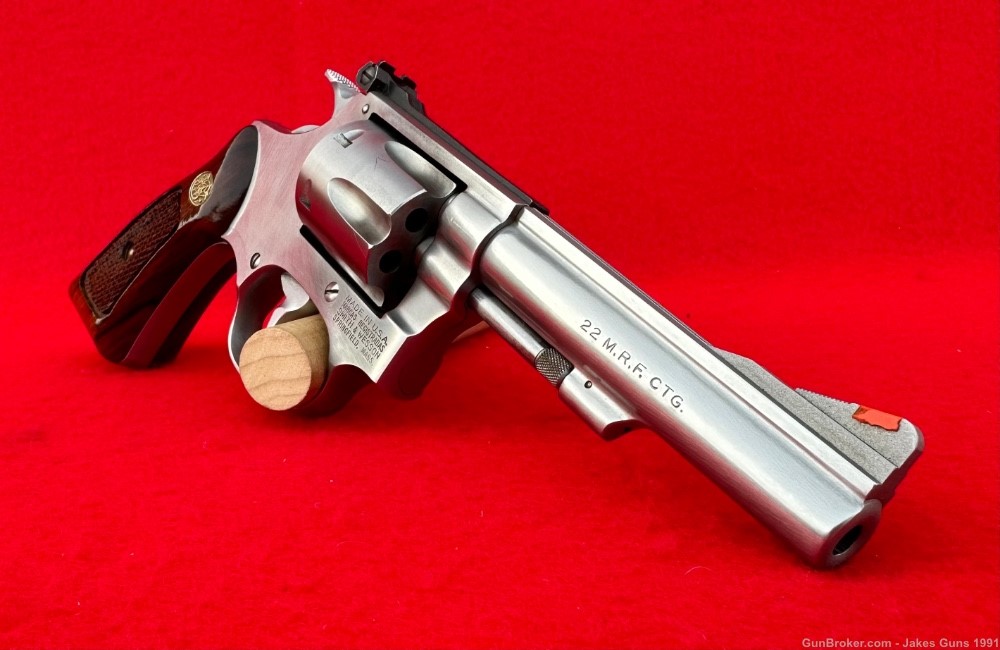 S&W Model 651-1 22 MRF Double Action 4" .22 WMR Revolver UNFIRED w/BOX 1993-img-6