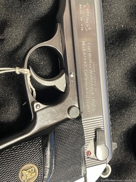 Walther PPK/S 380 ACP 9MM Stainless Pistol        Ref. 173-img-3