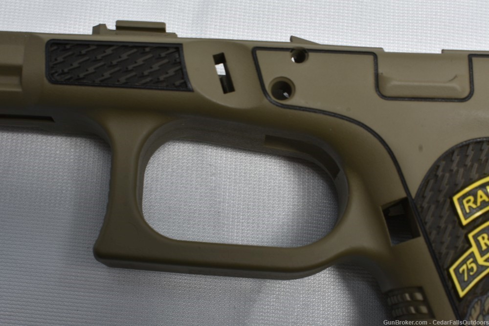 Glock 19 Gen 3 Frame Custom 75th Ranger Engraving-img-8