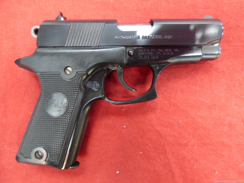 Colt Double Eagle MKII Blued 3.5" Double Action Lightweight Officer's 45ACP-img-0