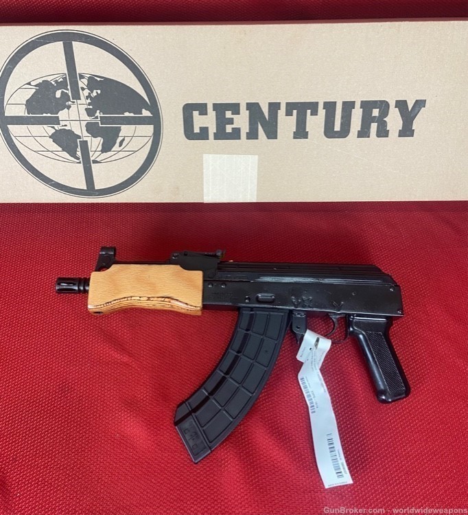 Century Arms Mini Draco AK Pistol 7.62x39mm 30 Rd 7.75" FREE SHIP NO CC FEE-img-0