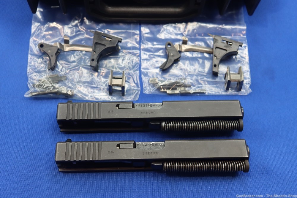 Glock Model G18C Pistol Parts Kits Lot of 2 Consecutive # Slide Assemblies-img-5