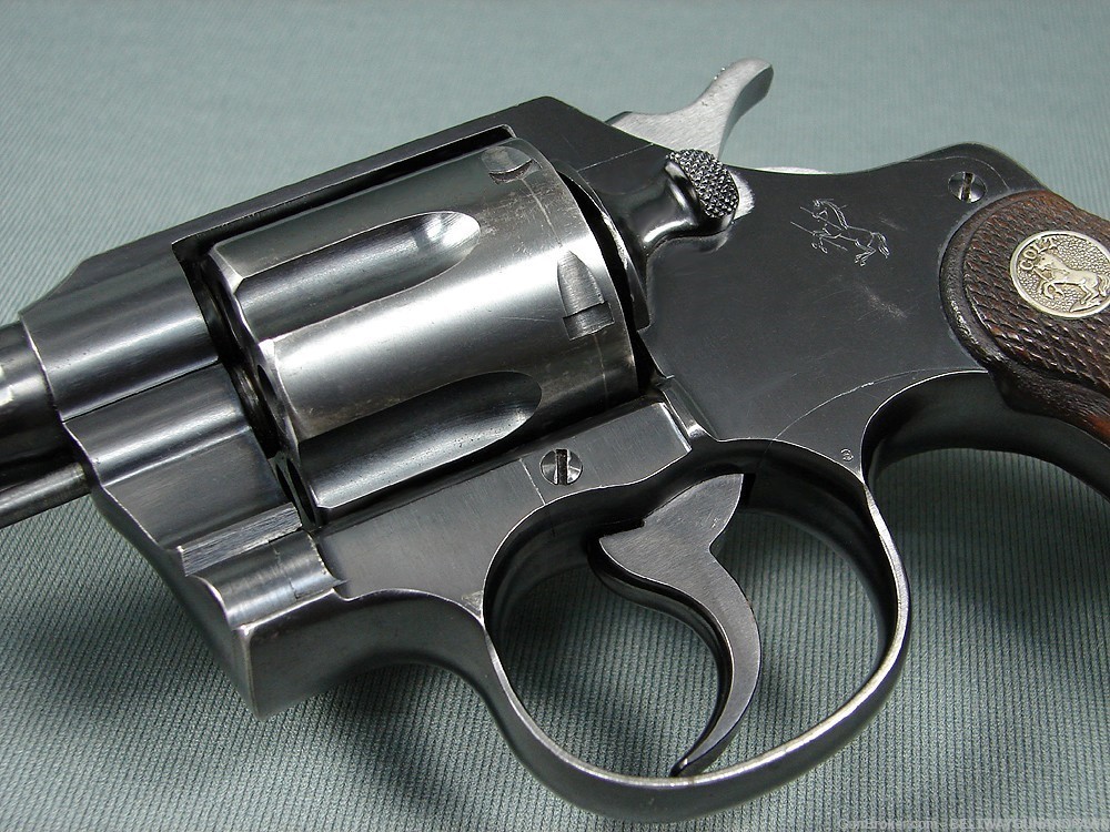 Colt Army Special 32-20 6" Revolver 1925 Mfg Very Nice Condition-img-2